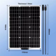 Flexible Solar Panel 12V 18V 100W 200W 500W To Charge Battery Powerful Solar Kit For Home Light Solar System
